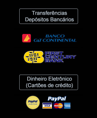 Formas de Pagamento